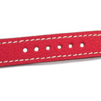 Hermes Watch Cape Cod Double Tour SS Leather Belt White — view 7