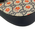 Gucci Waist Pouch GG Supreme Navy Red Yellow Children's Leather — view 6