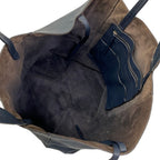 Celine Tote Cabas Phantom Navy Leather — view 7
