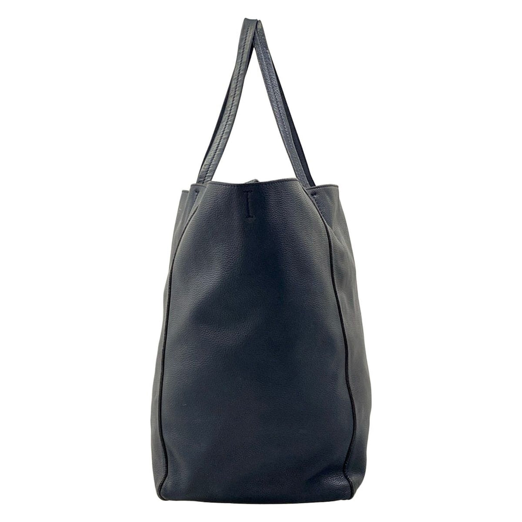 Celine Tote Cabas Phantom Navy Leather — view 4