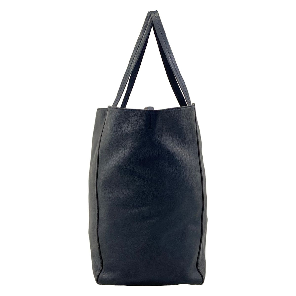 Celine Tote Cabas Phantom Navy Leather — view 2