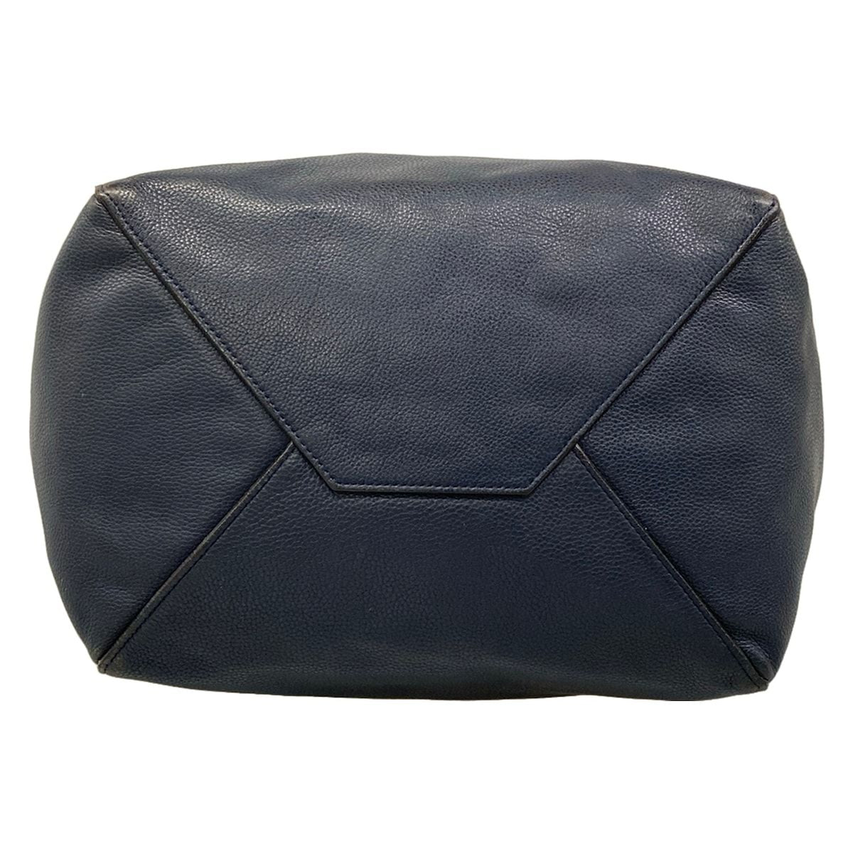 Celine Tote Cabas Phantom Navy Leather — view 5