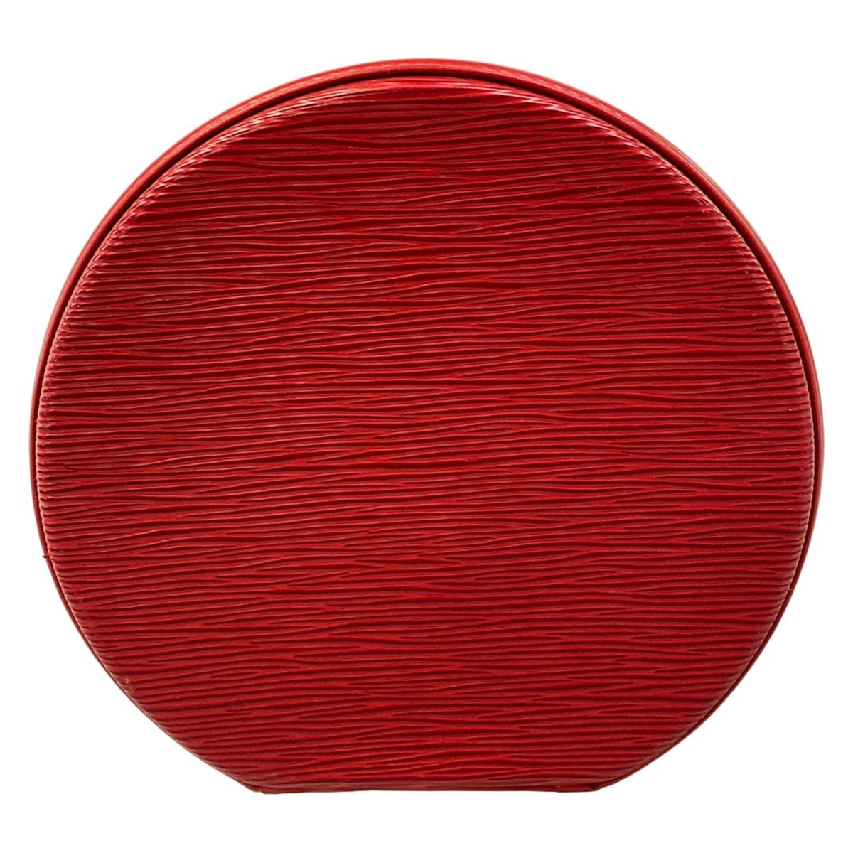Louis Vuitton Vanity Bag Epi Cannes Castilian Red Leather — view 5