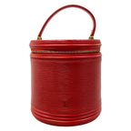 Louis Vuitton Vanity Bag Epi Cannes Castilian Red Leather