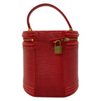Louis Vuitton Vanity Bag Epi Cannes Castilian Red Leather — view 3