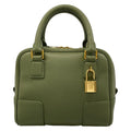 Loewe Handbag Amazona 16 Square Green