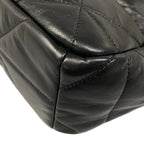 Prada Handbag Black Stitch Leather — view 6