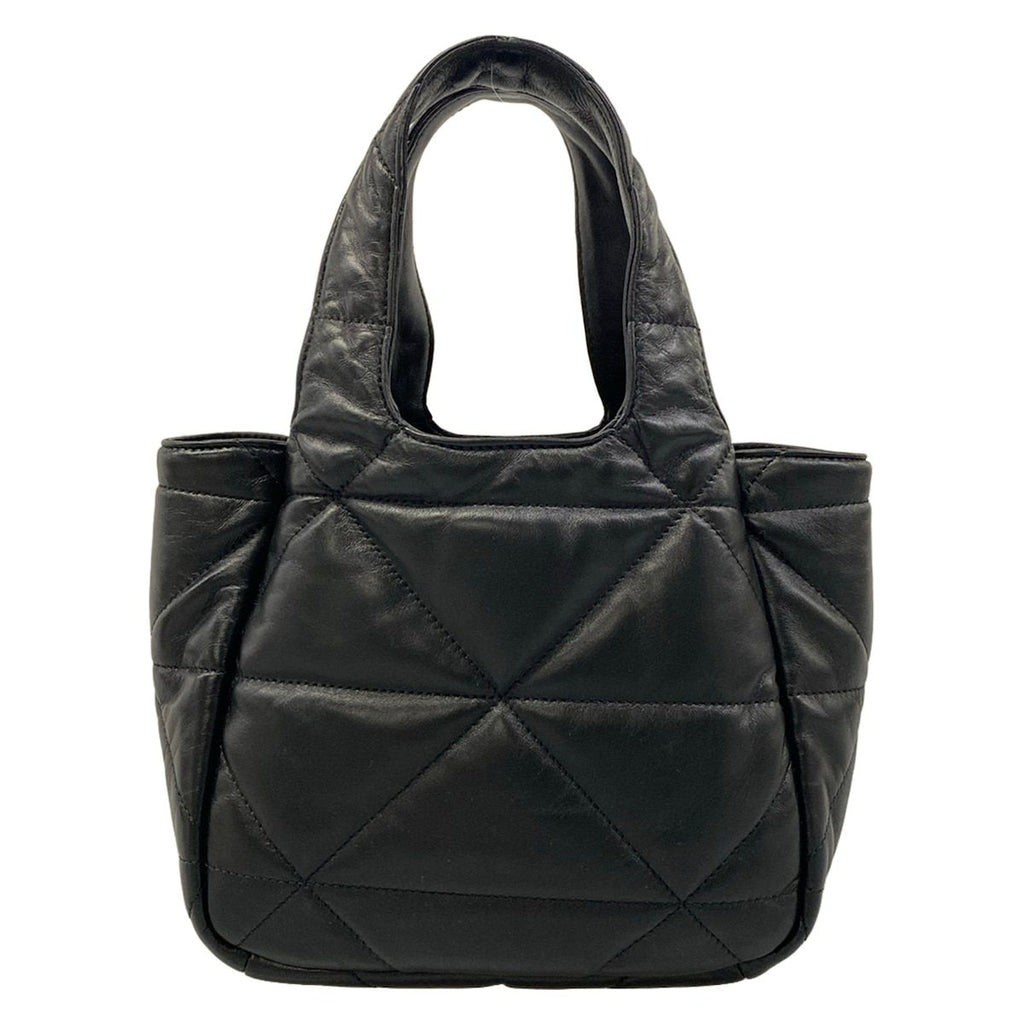 Prada Handbag Black Stitch Leather — view 3