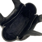 Prada Handbag Black Stitch Leather — view 7