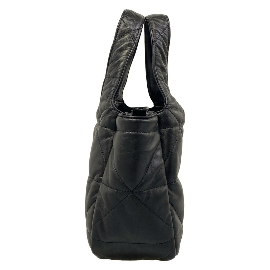Prada Handbag Black Stitch Leather — view 2