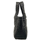 Prada Handbag Black Stitch Leather — view 4