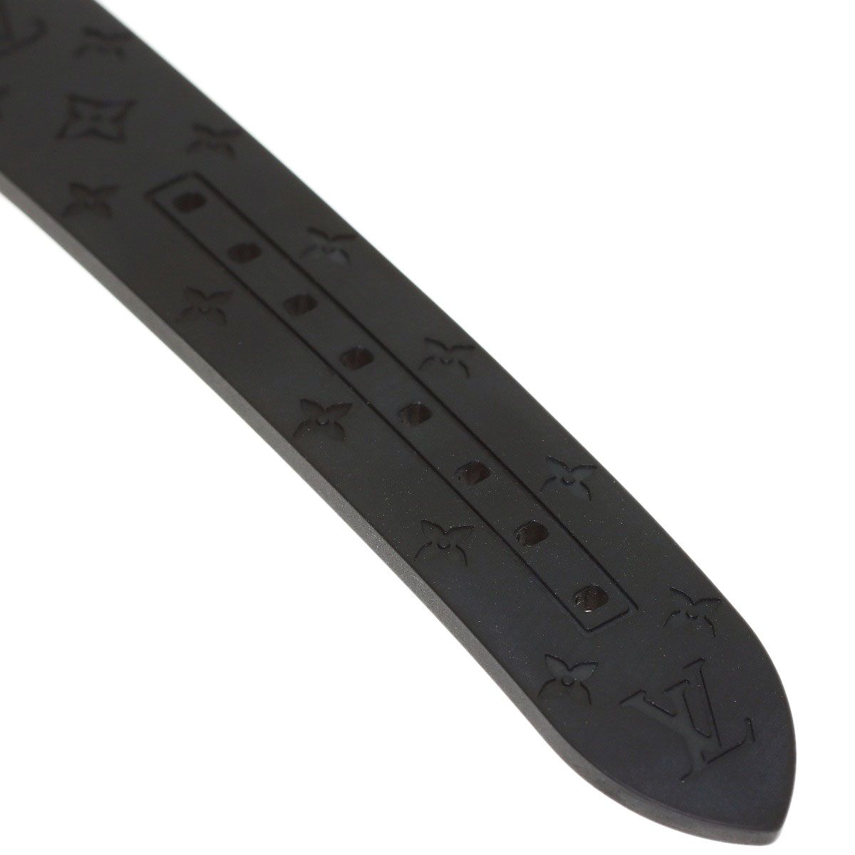 Louis Vuitton Tambour PM Monogram Watch SS Leather Rubber — view 8