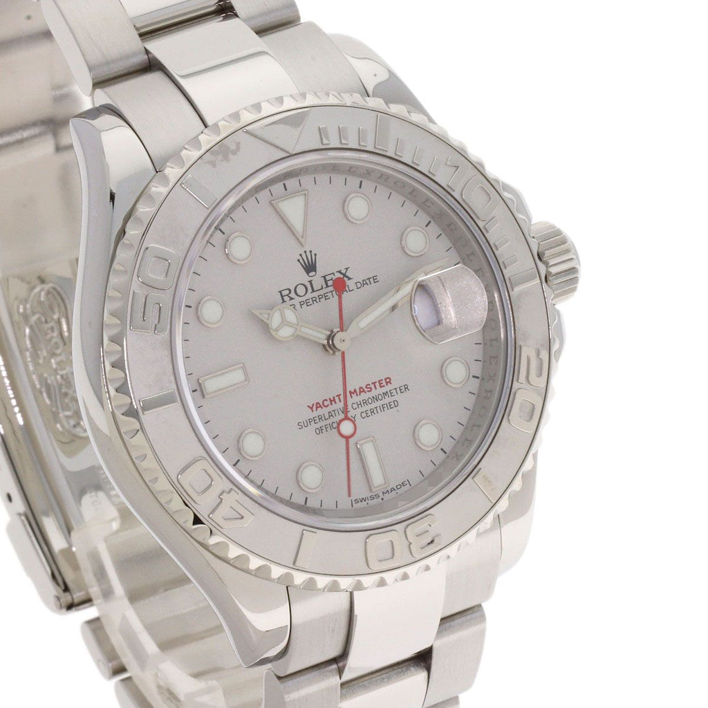 Rolex Yotto Master Watch SS PT — view 4