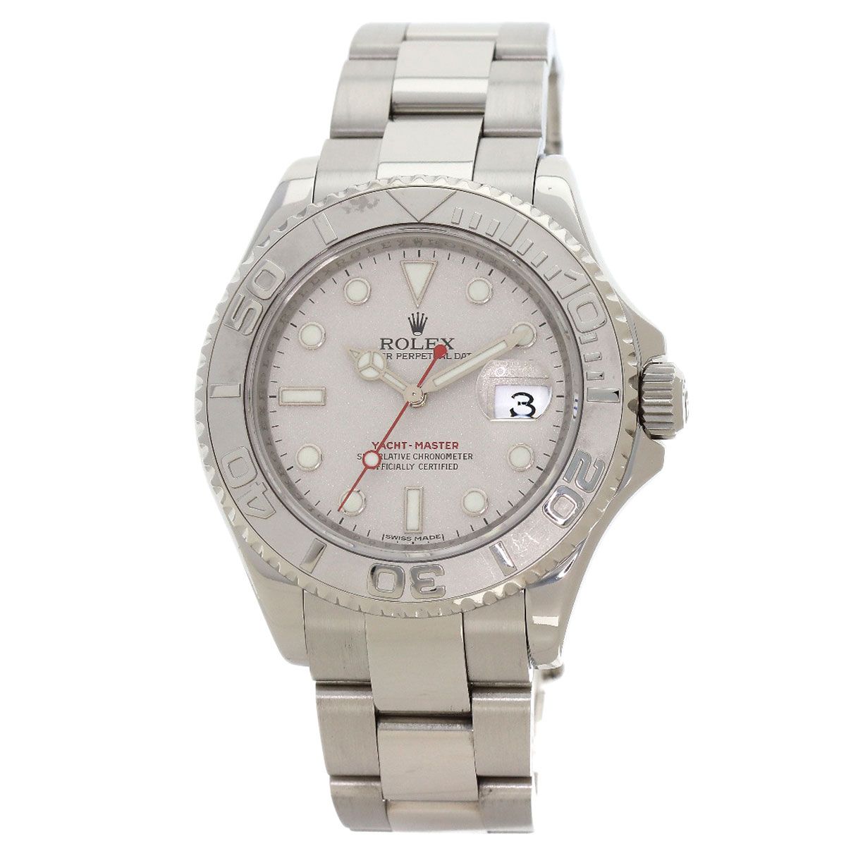 Rolex Yotto Master Watch SS PT