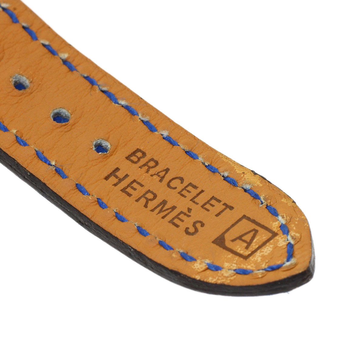 Hermes Watch Leather Silver — view 9