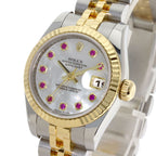 Rolex Datejust Ruby Watch SS Yellow Gold 18k — view 3