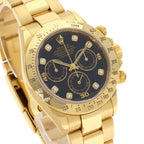 Rolex Cosmograph Daytona Diamond Watch 18k Yellow Gold — view 4