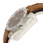 Bvlgari Watch SS Leather — view 5