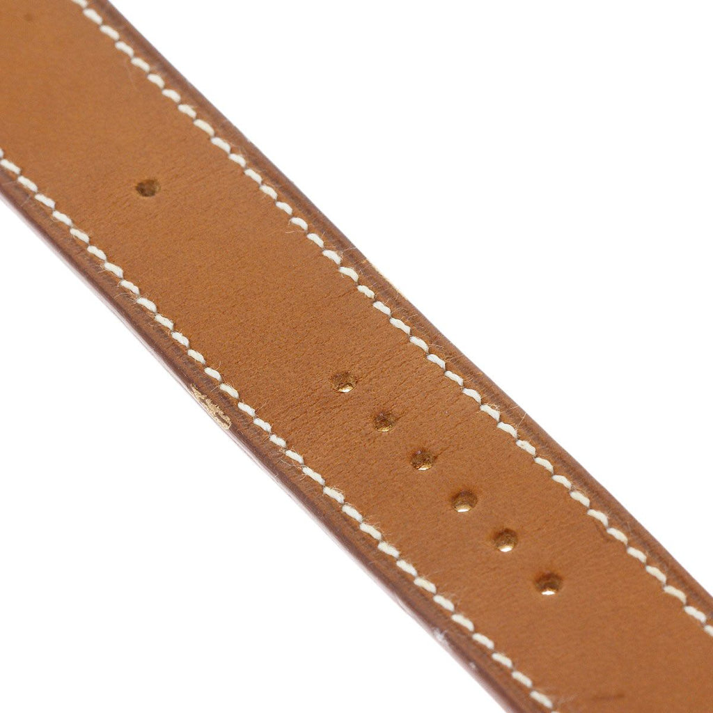 Hermes Clipper Double Tour Power Reserve Watch SS Leather — view 8