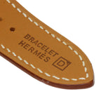 Hermes Clipper Double Tour Power Reserve Watch SS Leather — view 9