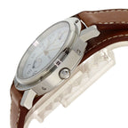 Hermes Clipper Double Tour Power Reserve Watch SS Leather — view 5