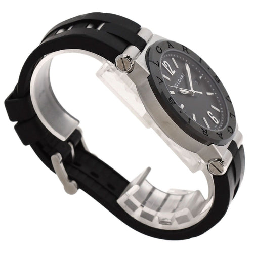 Bvlgari Diagono Date Watch SS Rubber Ceramic — view 2