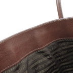 Prada Logo Tote Leather — view 9