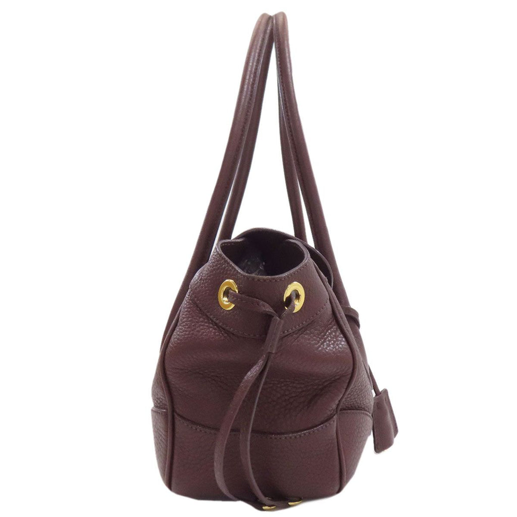 Prada Logo Tote Leather — view 3