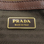 Prada Logo Tote Leather — view 6