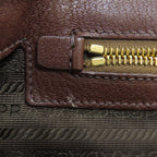 Prada Logo Tote Leather — view 8