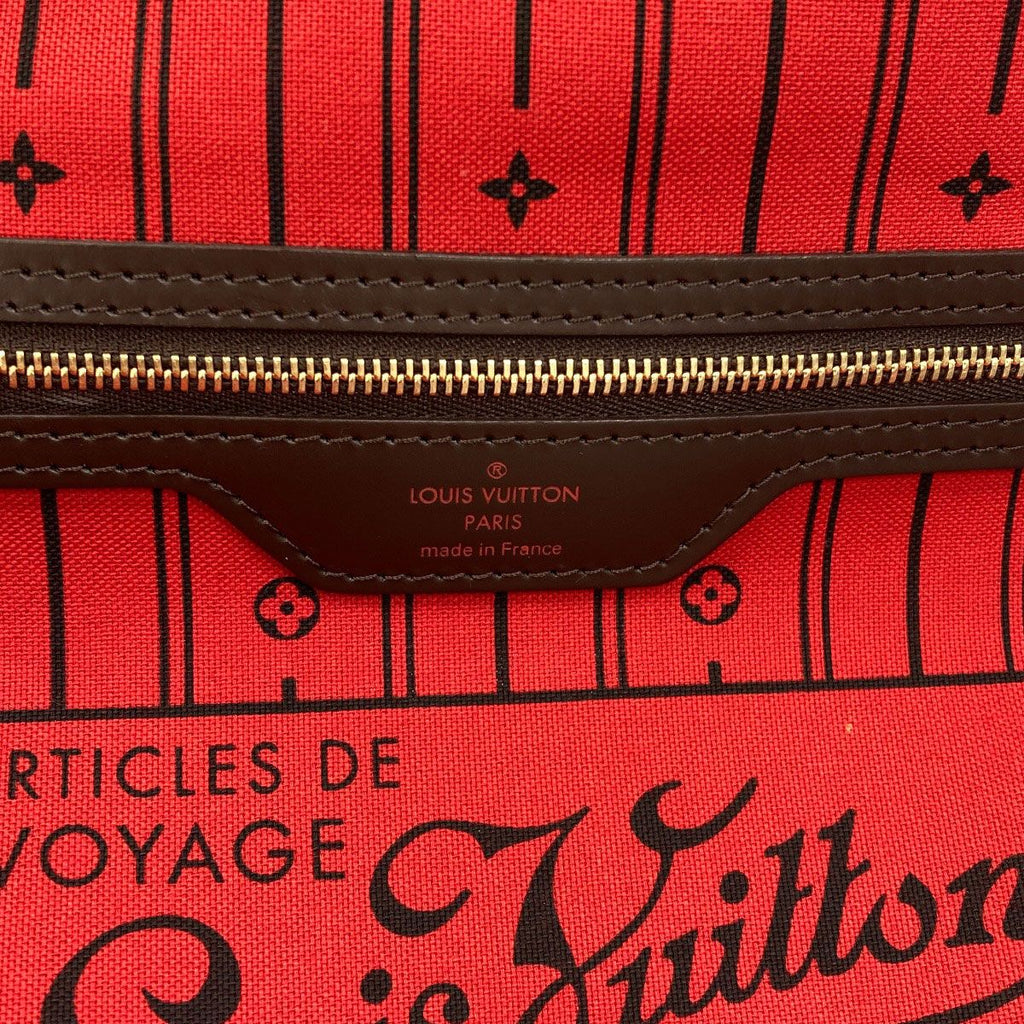 Louis Vuitton Neverfull MM Tote Damier Canvas — view 6