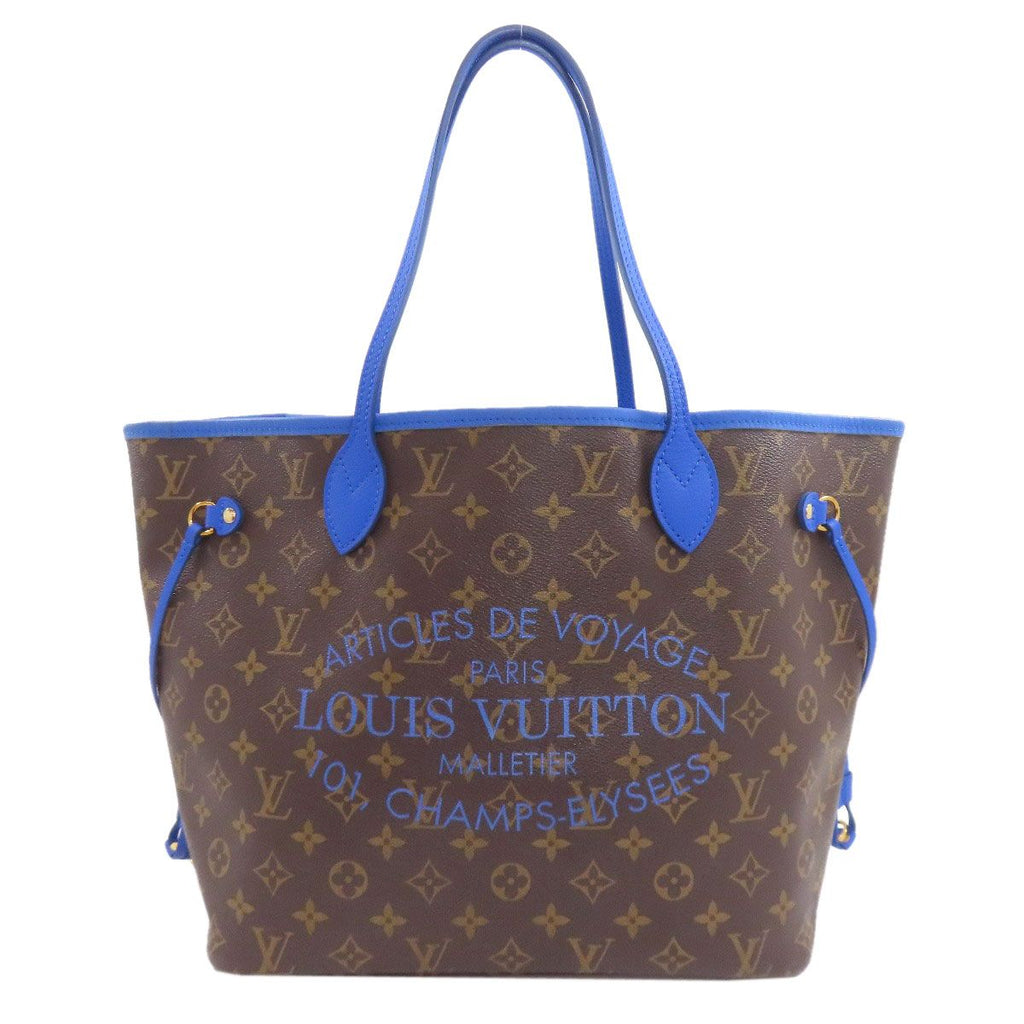 Louis Vuitton Neverfull MM Ikat Flower Tote Monogram Canvas