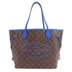 Louis Vuitton Neverfull MM Ikat Flower Tote Monogram Canvas