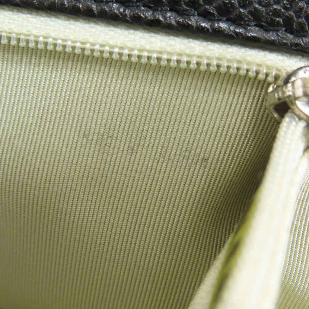 Chanel Chain Quilted Silver Tote Grained Calfskin — view 8