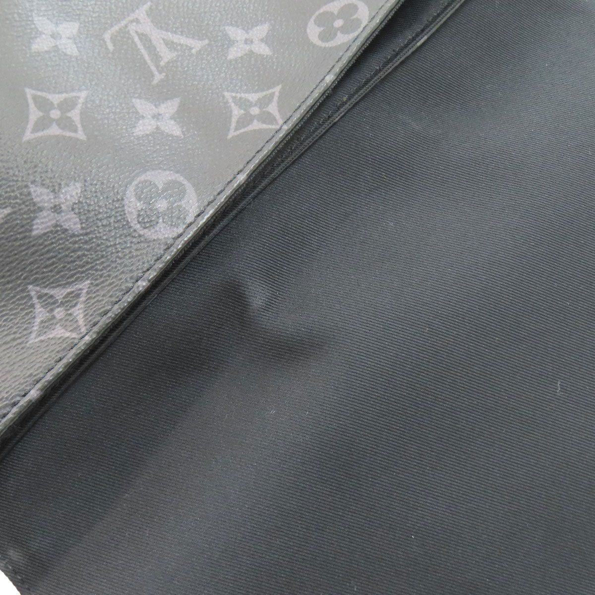 Louis Vuitton Saumur Messenger Shoulder Bag Monogram Eclipse — view 8