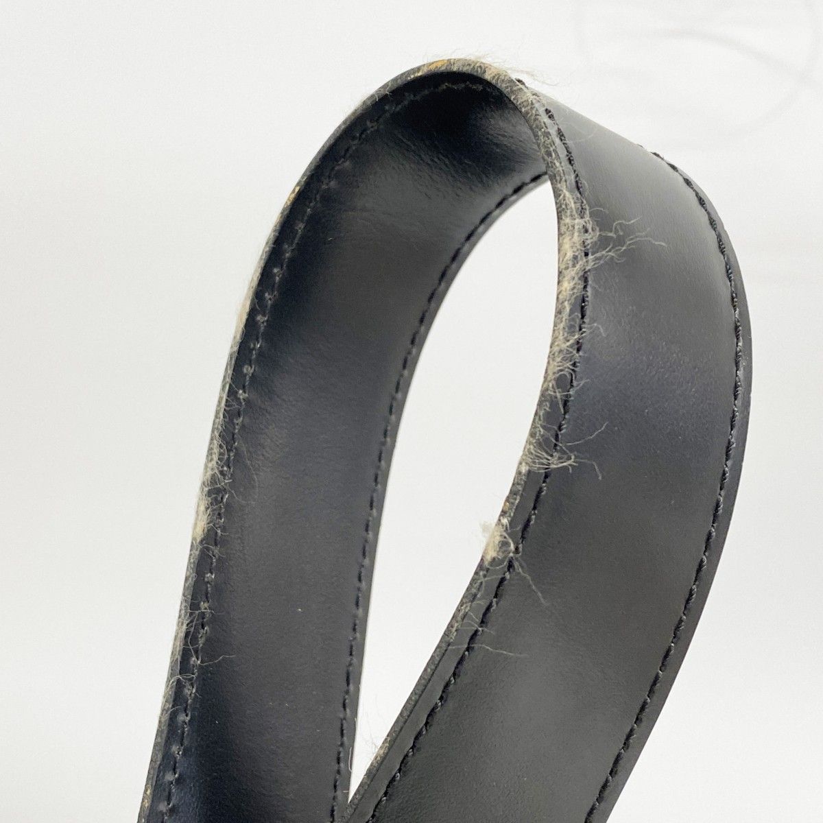 Louis Vuitton Shoulder Bag Epi Sac Depot GM Noir — view 8