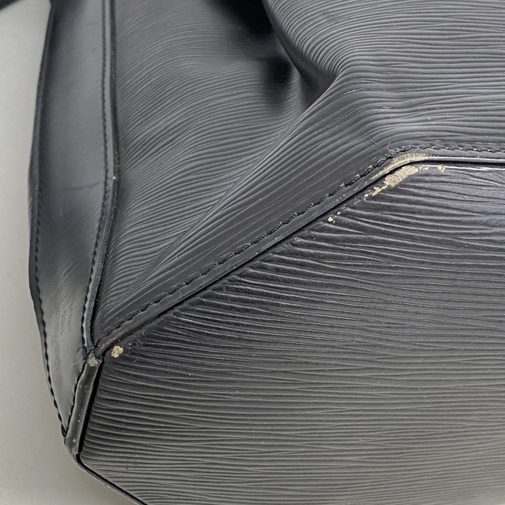 Louis Vuitton Shoulder Bag Epi Sac Depot GM Noir — view 7