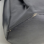 Louis Vuitton Shoulder Bag Epi Sac Depot GM Noir — view 7