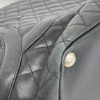 Chanel Tote Cambon Lambskin Black Silver — view 6