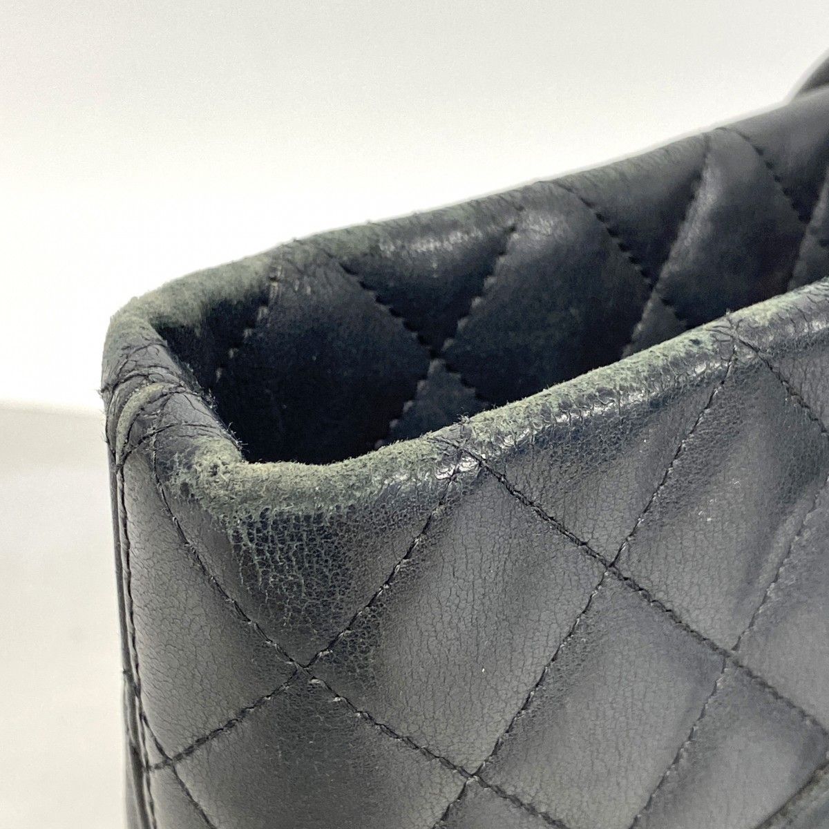 Chanel Tote Cambon Lambskin Black Silver — view 7