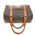 Celine Macadam Handbag Brown Leather — view 5