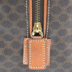 Celine Macadam Handbag Brown Leather — view 8