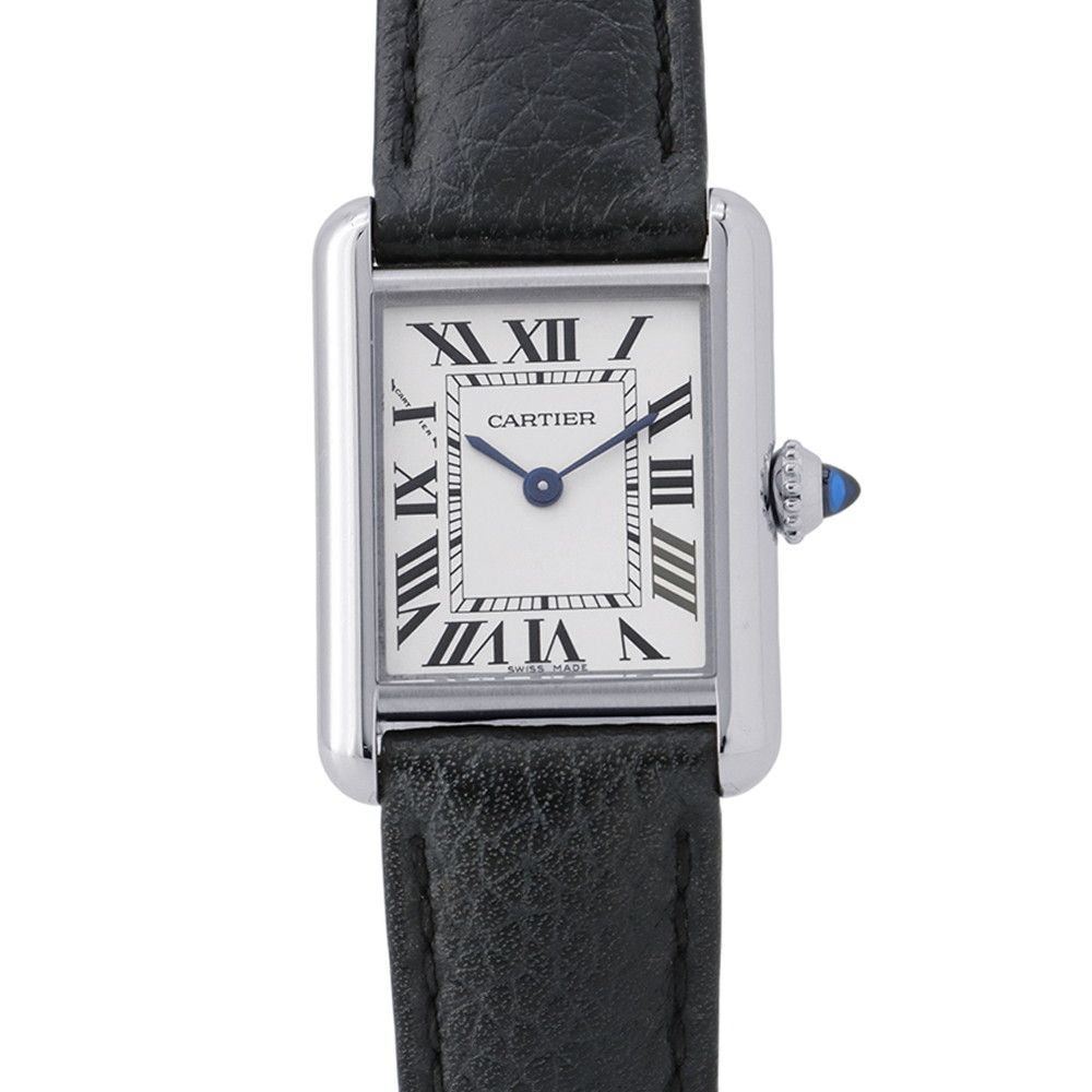 Cartier Tank Must SM Watch Silver Dial Quartz