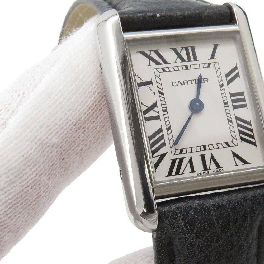 Cartier Tank Must SM Watch Silver Dial Quartz — view 4