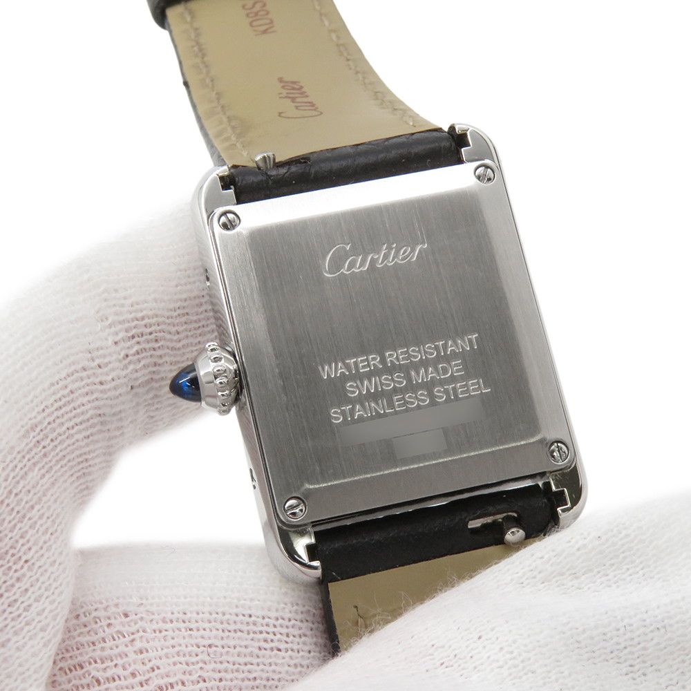 Cartier Tank Must SM Watch Silver Dial Quartz — view 7