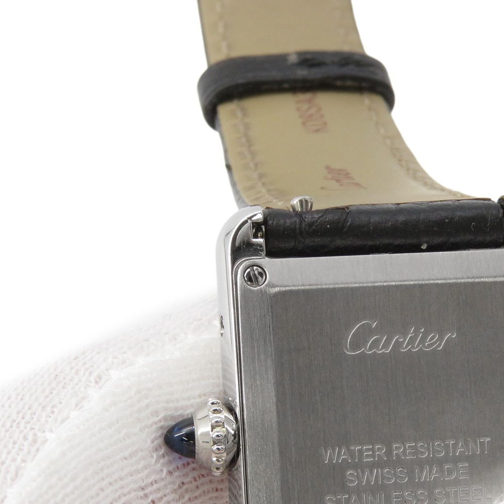 Cartier Tank Must SM Watch Silver Dial Quartz — view 8