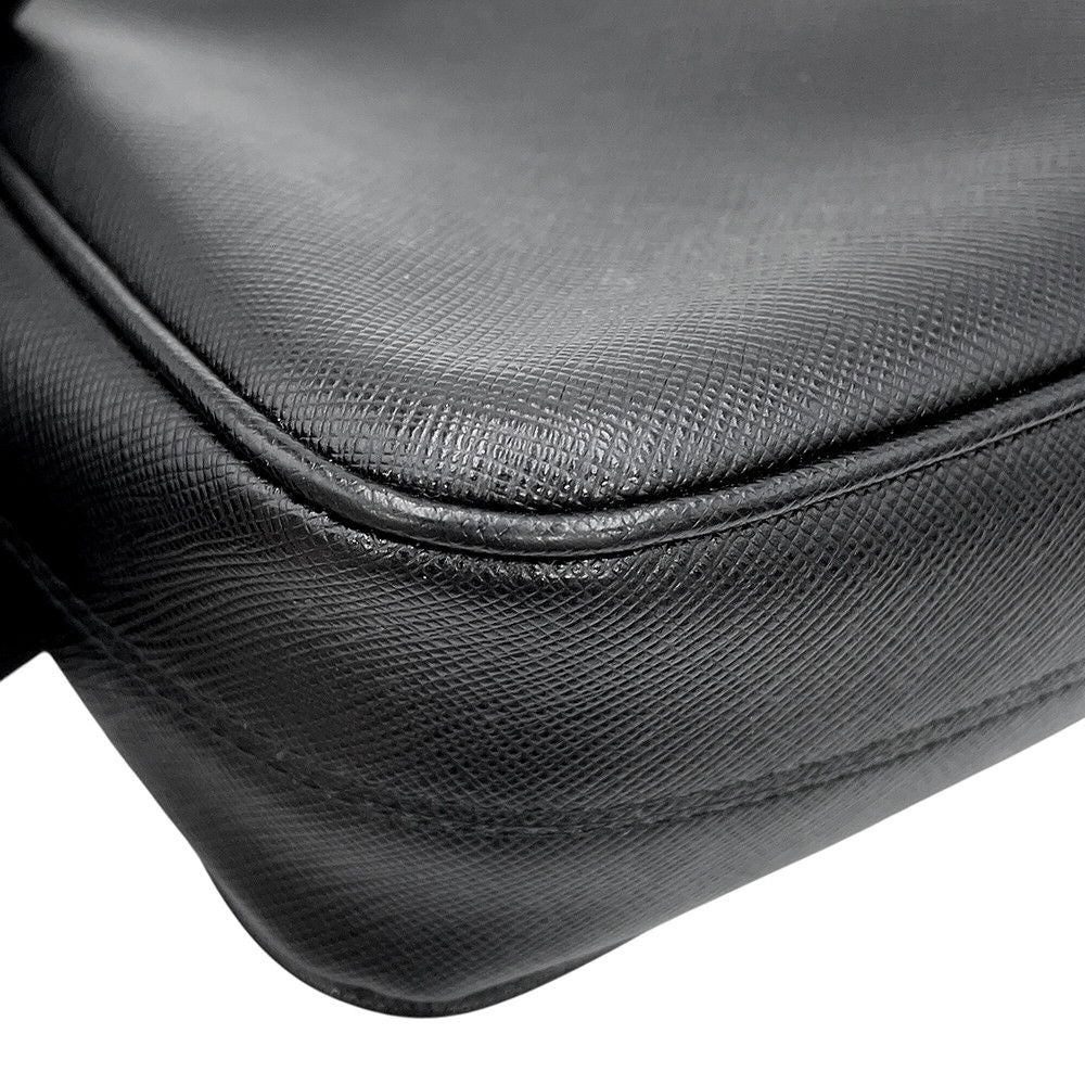Prada Shoulder Bag Re Edition Saffiano Leather 2-Way Black — view 8