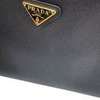 Prada Shoulder Bag Re Edition Saffiano Leather 2-Way Black — view 9