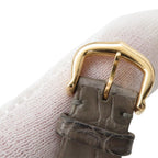 Cartier Ballon Blanc de Diamond Bezel 18k Pink Gold Watch Silver Dial — view 7
