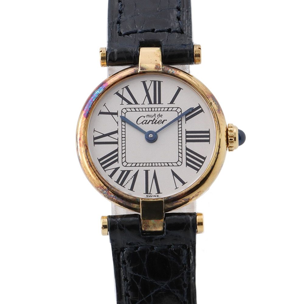 Cartier Must Vendome SM Watch Silver Dial